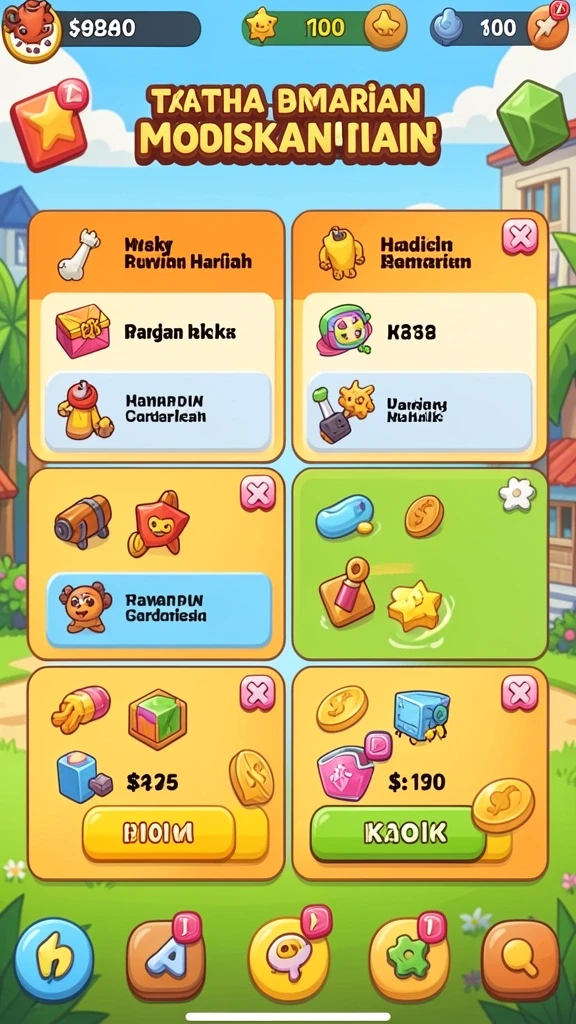 Mode multiplayer yang seru dan interaktif.