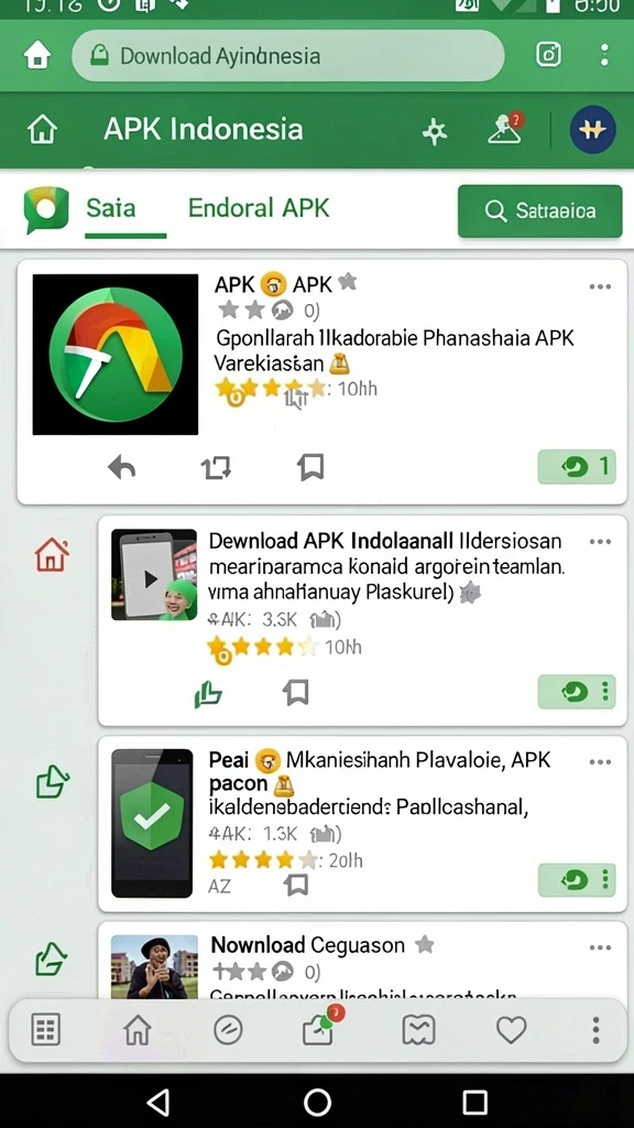 Tampilan antarmuka yang intuitif dan menarik.