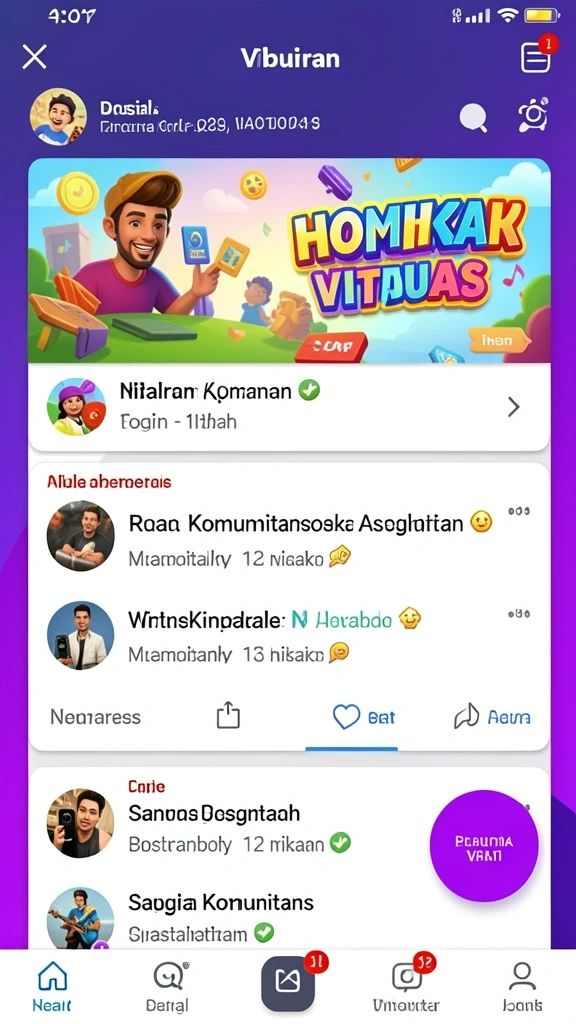 Momen seru saat menyelesaikan teka-teki menantang.