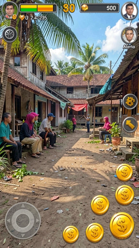 Tampilan antarmuka ARIESTOGEL yang menarik dan user-friendly.