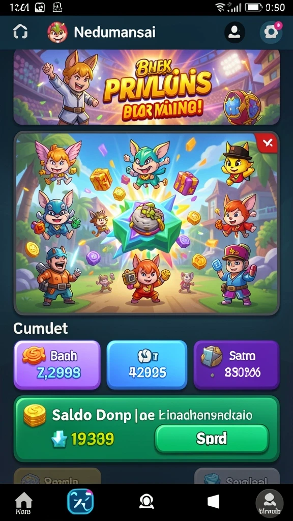 Fitur bonus yang menarik untuk pemain baru.