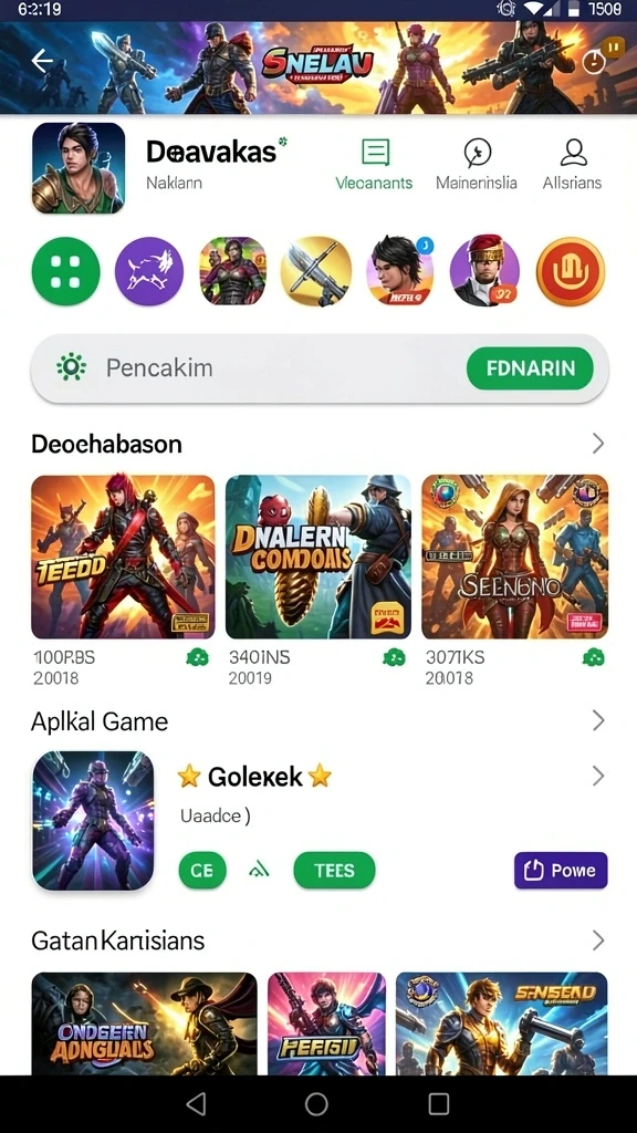 Mode permainan yang beragam untuk dipilih.