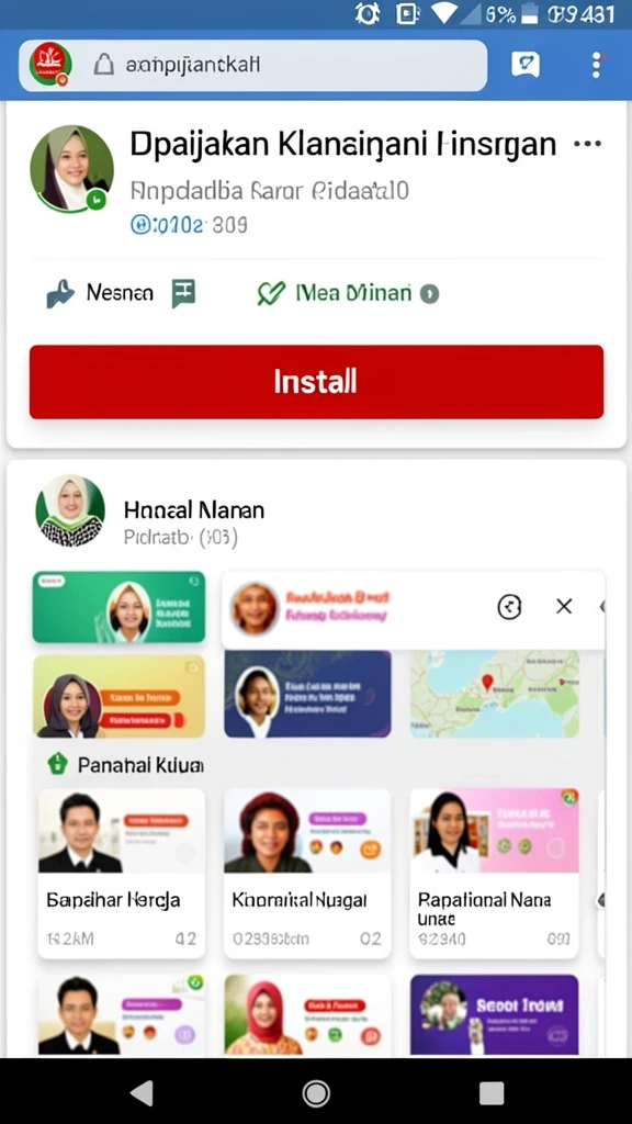 Tampilan utama aplikasi BRIOTOTO yang menarik.