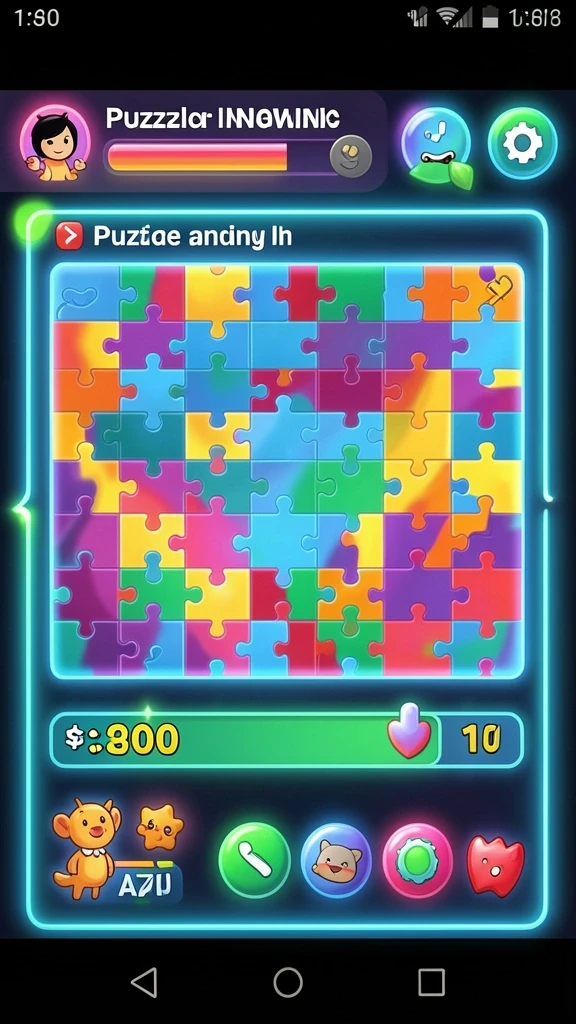 Screenshot menunjukkan momen intense saat bermain level sulit.