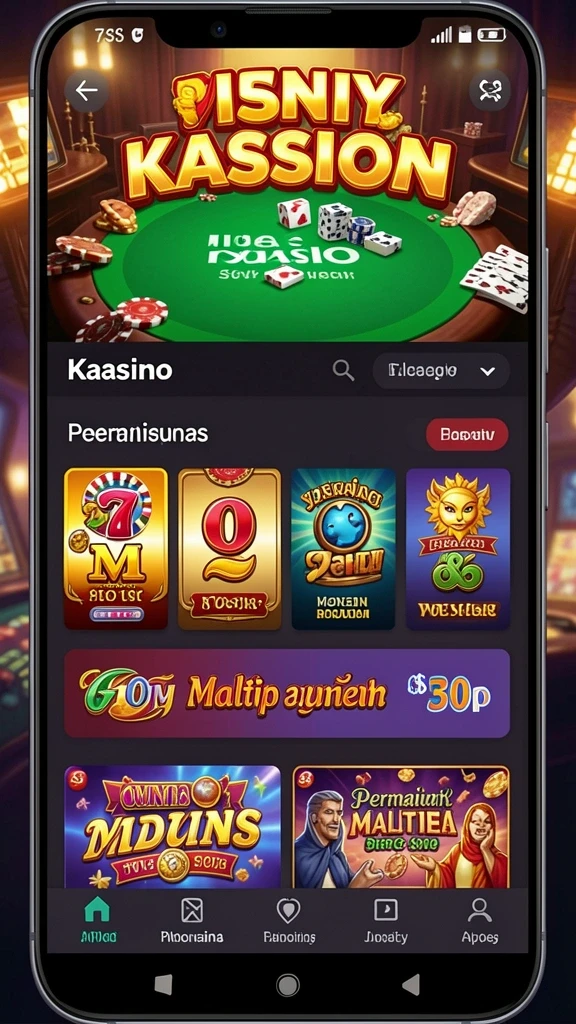 Fitur permainan yang variatif dan menarik.