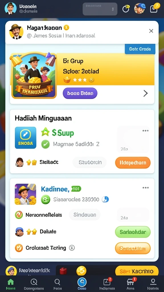 Tampilan antarmuka yang menarik dan mudah dipahami.