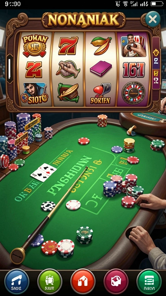 Screenshot menunjukkan aksi seru dalam gameplay EVIP2.