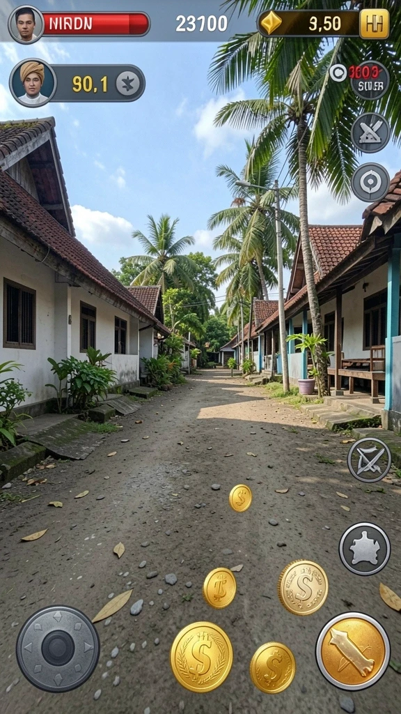 Tampilan grafis yang menarik dan detail tinggi.