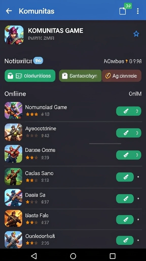 Sistem misi yang mudah dipahami dan interaktif.