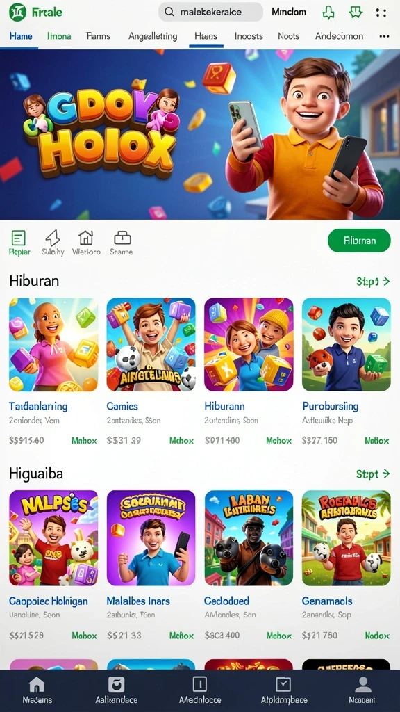 Tampilan antarmuka yang ramah pengguna.
