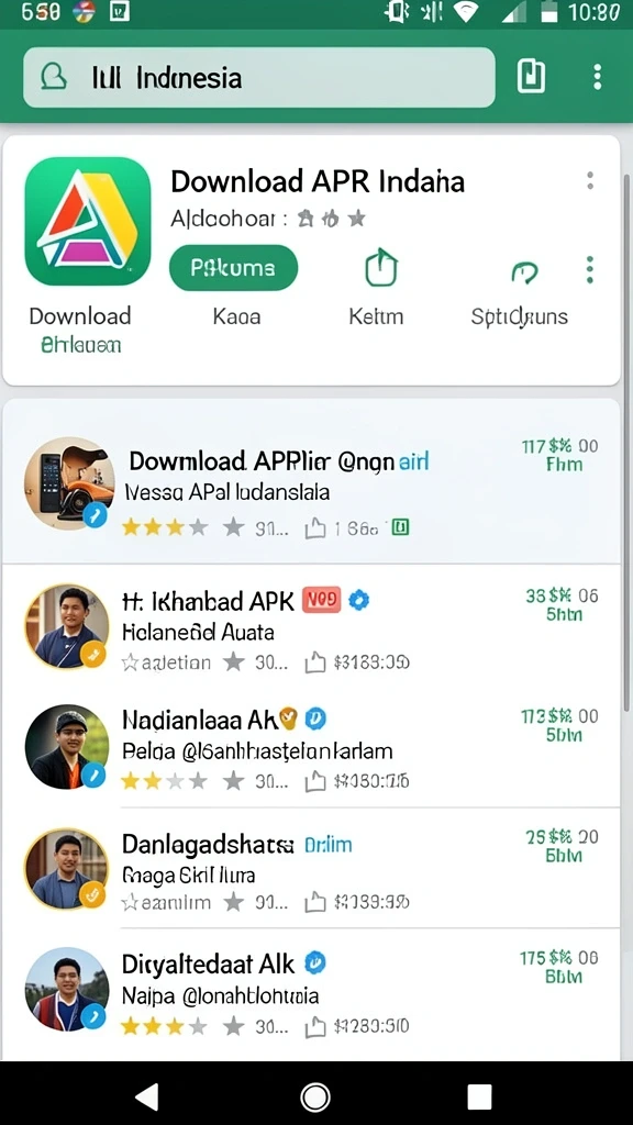 Tampilan menu permainan yang intuitif dan mudah dinavigasi.