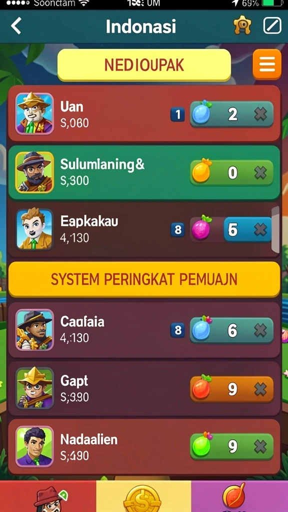 Tangkapan layar menampilkan antarmuka permainan yang menawan.