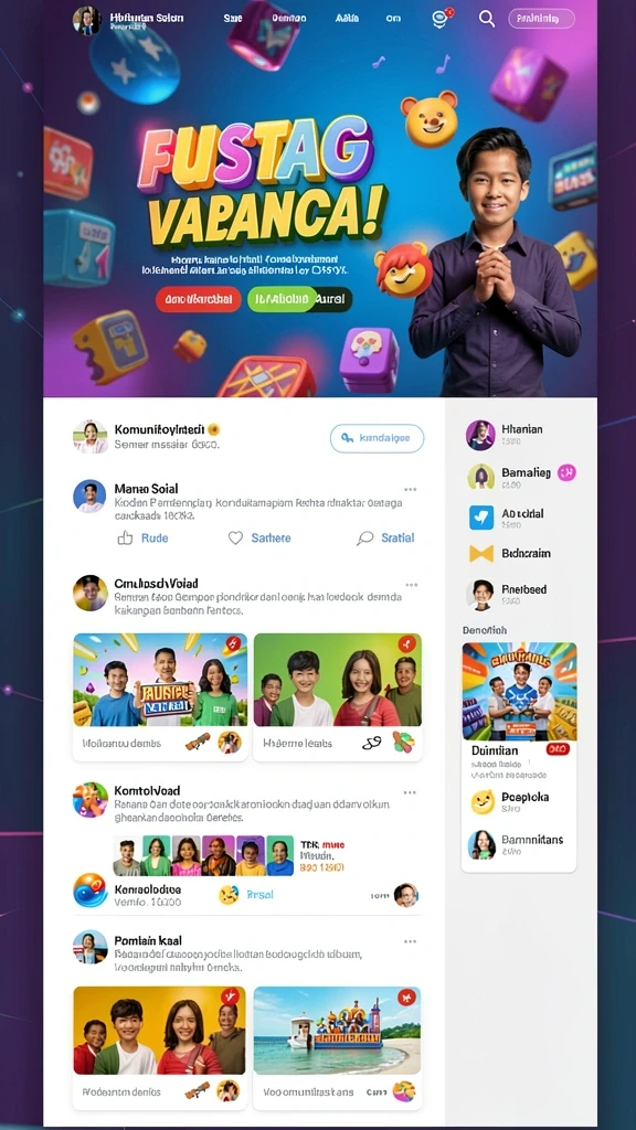 Tangkapan layar menunjukkan tampilan awal permainan yang menarik.