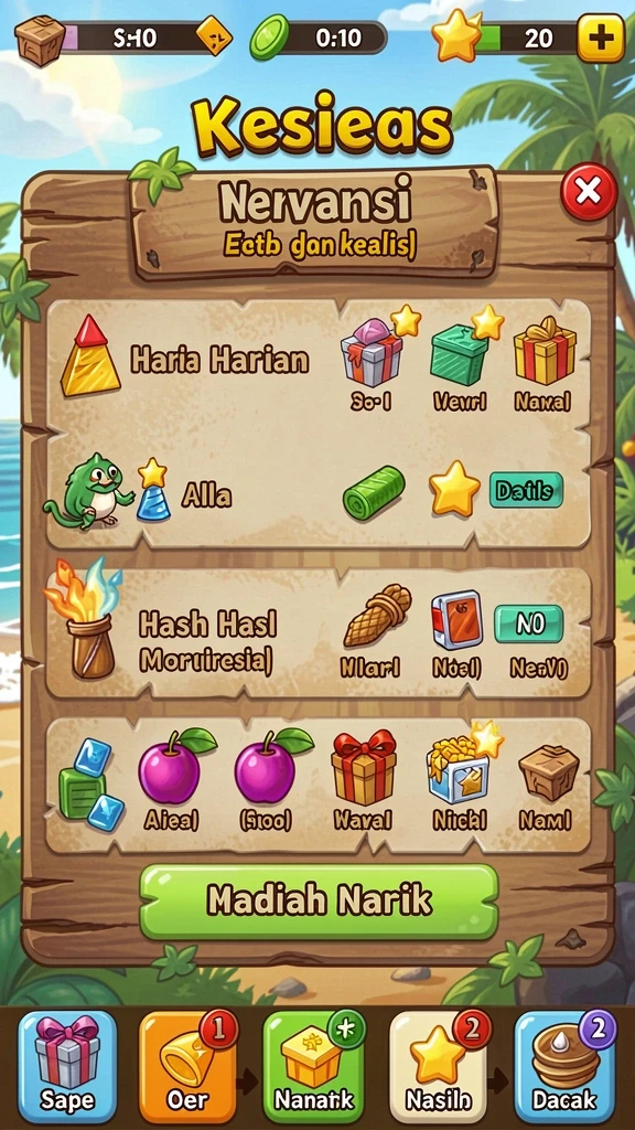 Tampilan utama JKTWIN dengan menu navigasi yang intuitif.