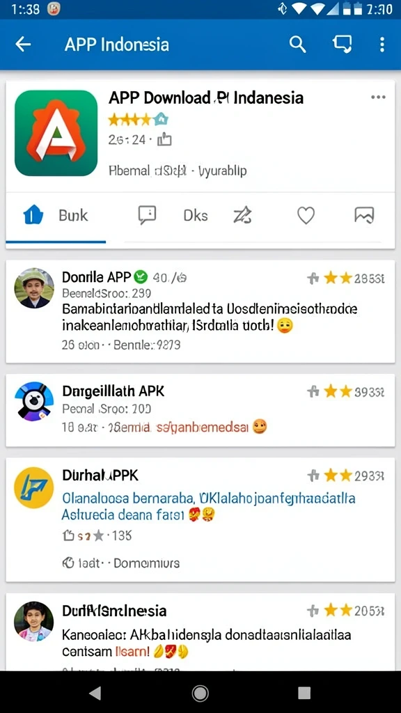 Tampilan utama aplikasi LINITOTO yang menarik.
