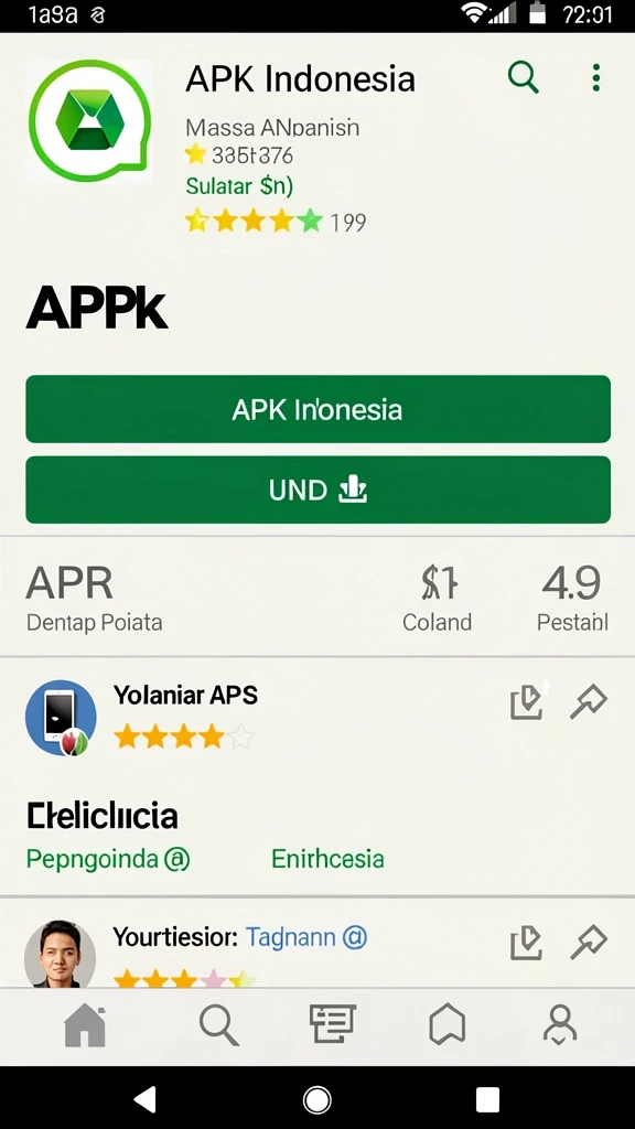 Tampilan awal yang memukau dan interaktif.