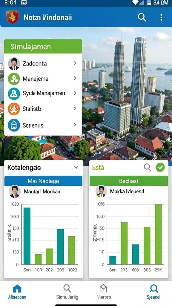 Grafis memukau yang menampilkan keindahan bawah laut.