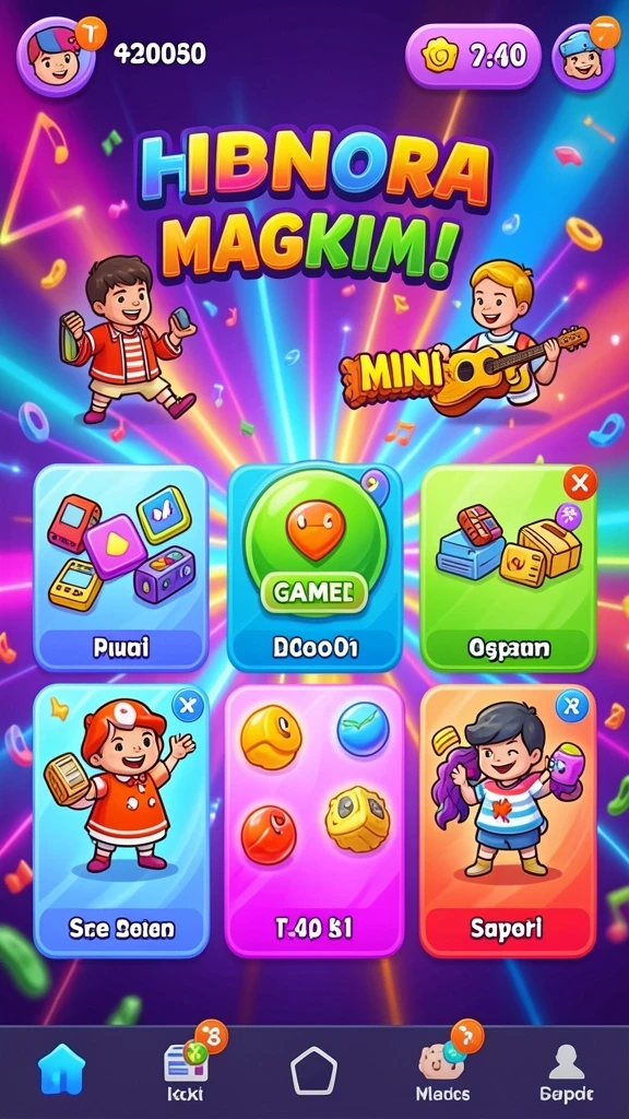 Pengumuman event khusus di dalam game.