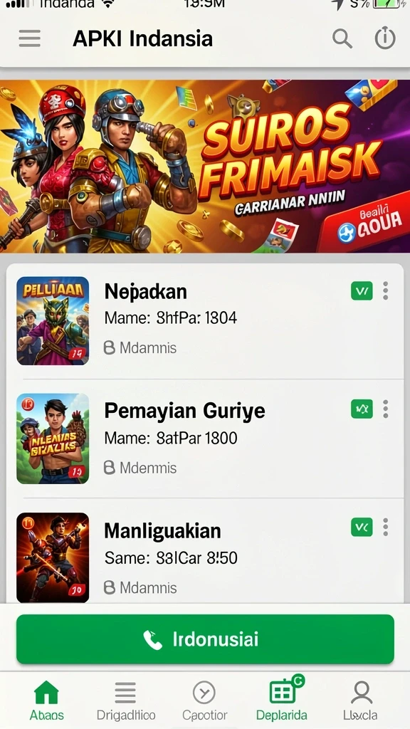 Tampilan antarmuka yang menarik dan intuitif.