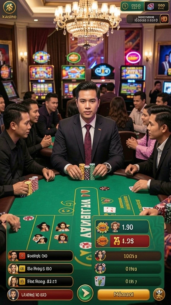 Beragam pilihan mesin slot tersedia.