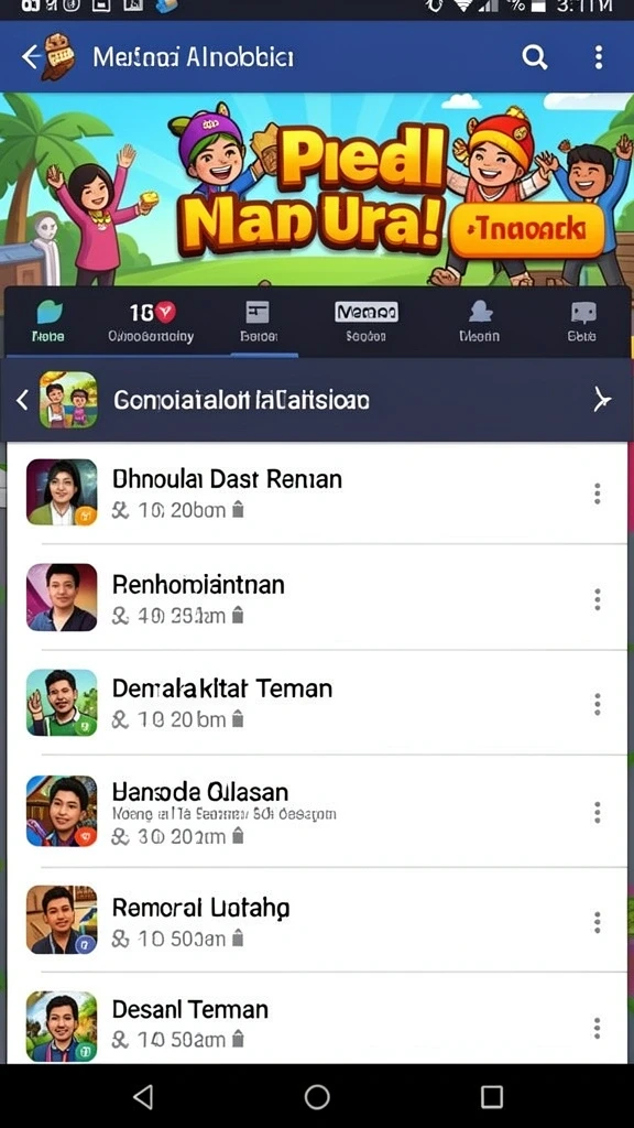 Screenshot menunjukkan mode multiplayer yang mengasyikkan.