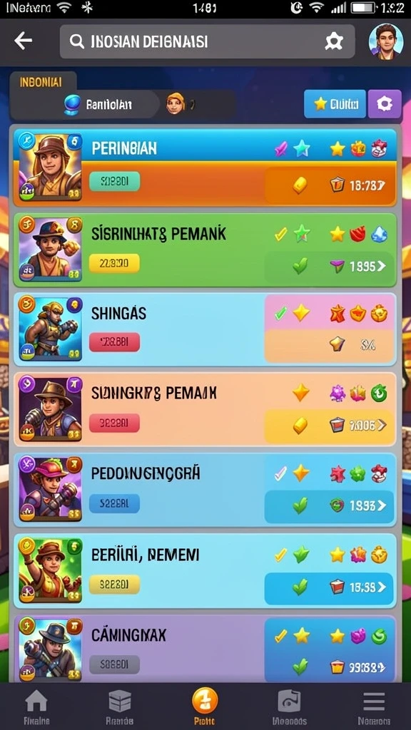 Tampilan antarmuka yang user-friendly dan mudah dinavigasi.