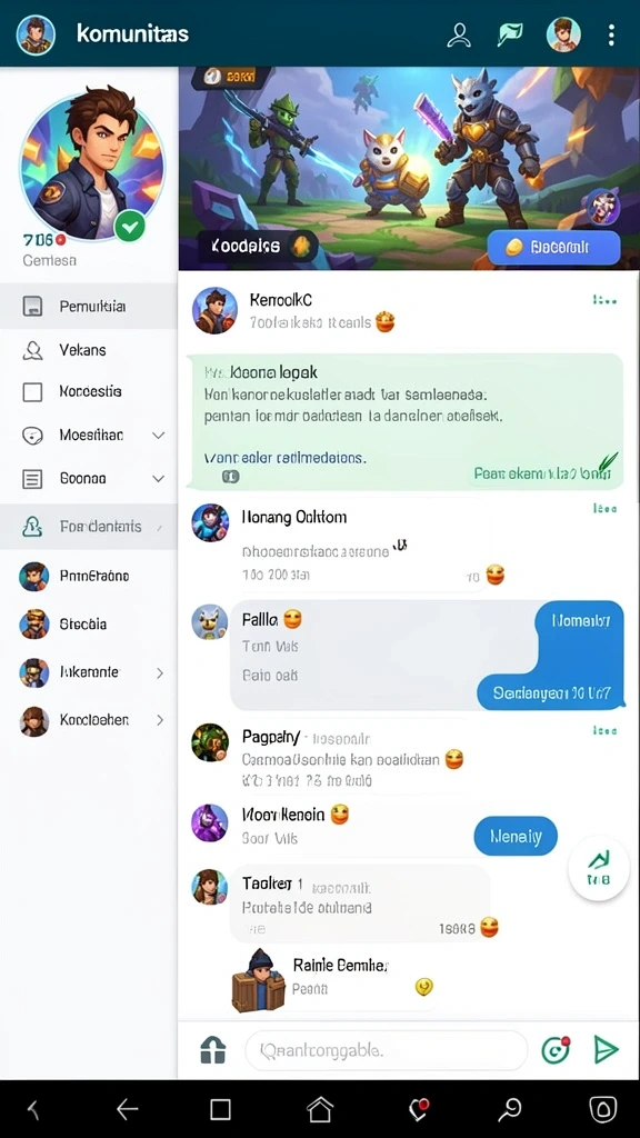 Pengalaman bermain yang seru dan menghibur.